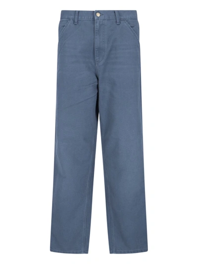 Carhartt Wip Trousers In Blue