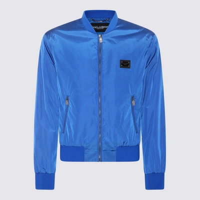 Dolce & Gabbana Blue Casual Jacket