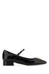 Dolce & Gabbana Brushed Leather Mary Jane In Black