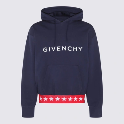 Givenchy Deep Blue Cotton Sweatshirt