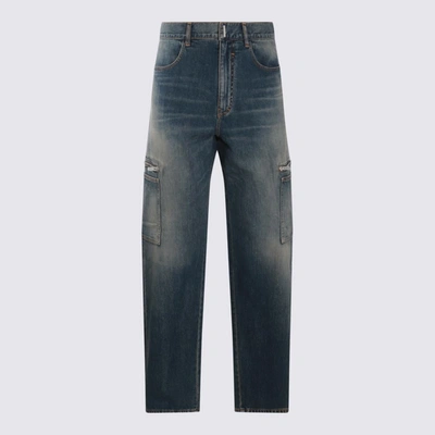 Givenchy Navy Cotton Jeans In Blue