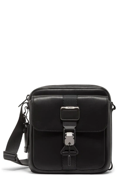 Tumi Men's Alpha Bravo Junior Crossbody Bag In Black