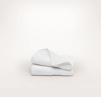 Boll & Branch Plush Washcloths (pair) In Sageleaf [hidden