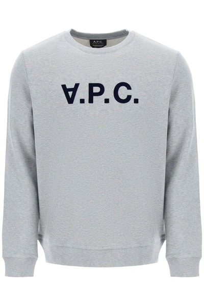 A.P.C. A.P.C. FLOCK V.P.C. LOGO SWEATSHIRT