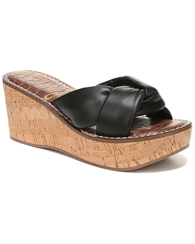 Sam Edelman Ramsey Leather Slide In Black