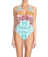 Johnny Was Ellyo Twist One Piece In Multi In Multi