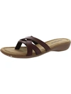 MINNETONKA SUNNY WOMENS LEATHER FLIP FLOP THONG SANDALS