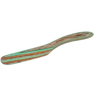 Island Bamboo 8-inch Pakkawood Spreader In Green