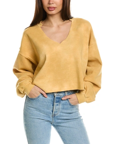 Project Social T Ollie Sweatshirt In Yellow