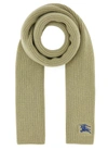 Burberry Beige Cashmere Scarf In B7311