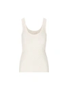 Chloé Woman Top Ivory Size 6 Silk In Iconic Milk