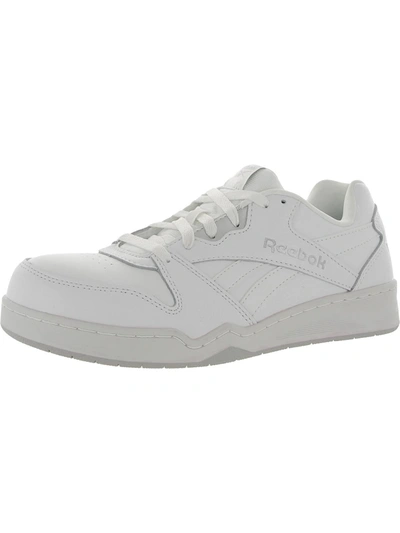 Reebok Mens Comp Toe Slip-resistant Work And Safety Shoes In White