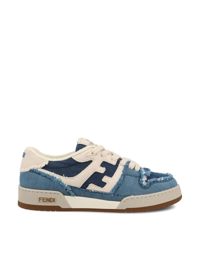Fendi Sneakers In Deni+b.ice+blue+lg.bl