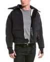 Moncler Chapelets Bomber Jacket In Black