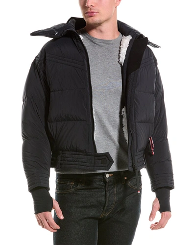 Moncler Chapelets Bomber Jacket In Black