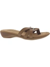 MINNETONKA SUNNY WOMENS LEATHER FLIP FLOP THONG SANDALS