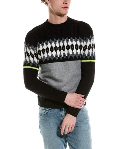 Bogner Malte Wool & Alpaca-blend Sweater In Grey