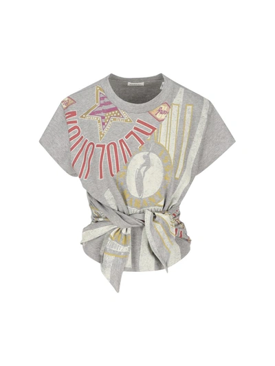 Isabel Marant Étoile Isabel Marant Etoile T-shirts And Polos In Gray