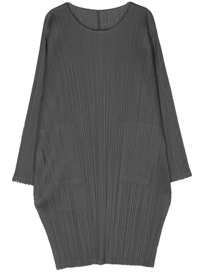 Issey Miyake Pleats Please Dresses In Canna Di Fucile