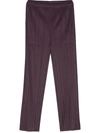 Issey Miyake Straight-leg Cropped Trousers