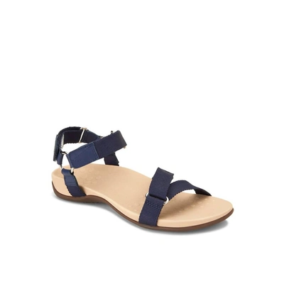Vionic Candace Sandal In Navy In Blue