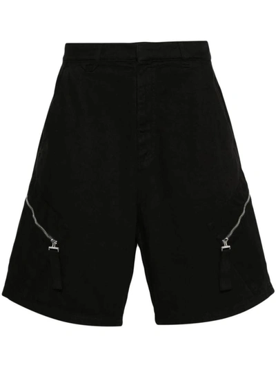 Jacquemus Le Short Marrone Cotton Shorts In Black