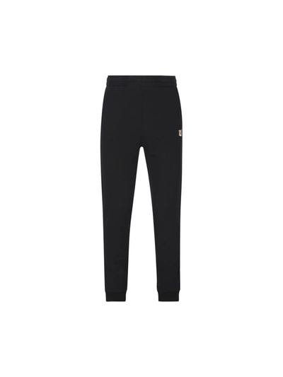 Maison Kitsuné Maison Kitsune' Trousers In Black