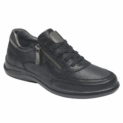 Aravon Women's Pc Tie Shoes - D/wide Width In Black