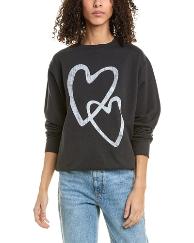 Prince Peter Happy Hearts Pullover In Black