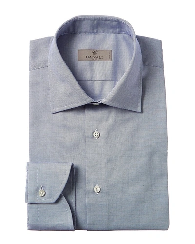 Canali Dress Shirt In Purple