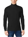 CLUB ROOM MENS SOLID MOCKNECK TURTLENECK SHIRT