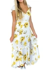 MAIN STRIP FEELING LIKE A DAY DREAM MAXI IN IVORY FLORAL
