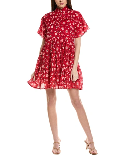 Ro's Garden Celina Mini Dress In Red