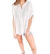 FANTASTIC FAWN FLAMINGO POOL PARTY TOP IN WHITE