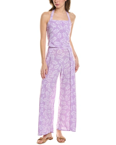 Anna Kay Alexis Top & Pant Set In Purple