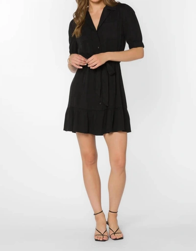 Velvet Heart Belva Mini Dress In Black