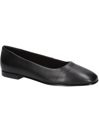 Bella Vita Kimiko Womens Leather Slip On Loafers In Black