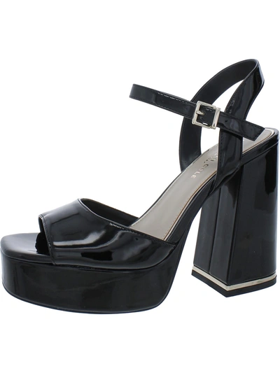 Kenneth Cole New York Dolly Womens Square Toe Evening Heels In Black