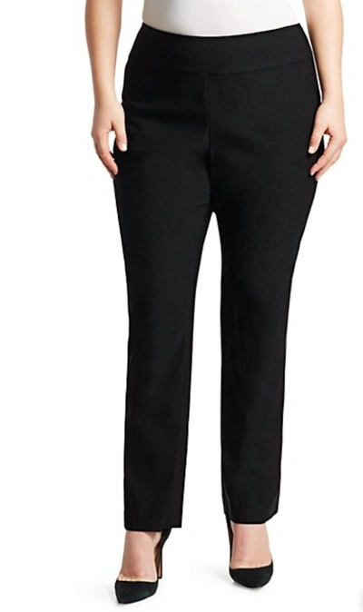 Nic + Zoe Wonderstretch Pant - Plus In Black