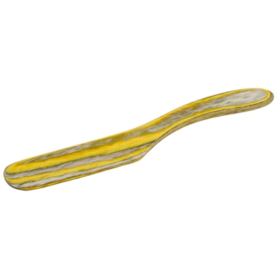 Island Bamboo 8-inch Pakkawood Spreader In Yellow