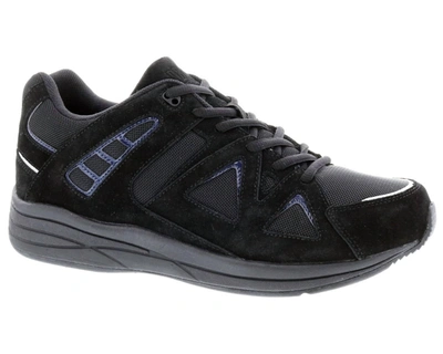 Drew Men's Energy Sneaker - 4e Wide Width In Black