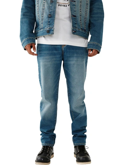 True Religion Rocco Super T Mid-rise Skinny Jeans In Multi