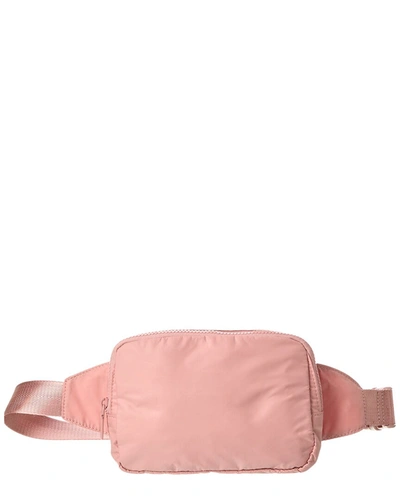 Urban Expressions Jonny Nylon Belt Bag In Pink