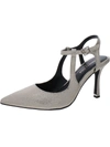 Unlisted Kenneth Cole Romi Ankle Sling Womens Pointed Toe Ankle Strap Slingback Sandals In Gold