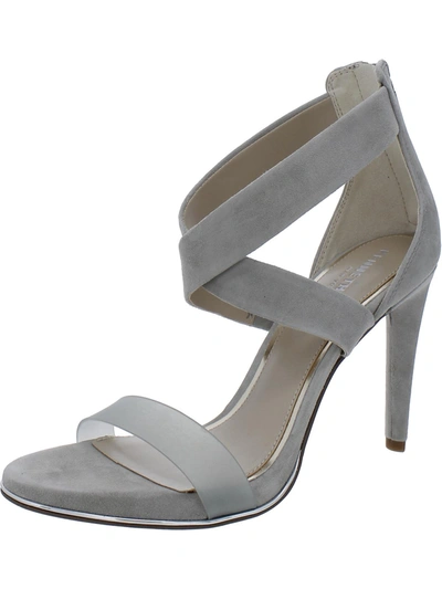 Kenneth Cole New York Brooke Womens Suede Stiletto Pumps In Grey