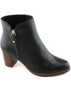 Marc Joseph Grand Central Womens Pointed Toe Block Heel Booties In Multi