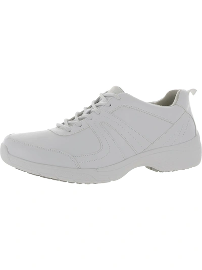 Easy Works By Easy Street Paprika Womens Slip Resistant Sneakers Athletic Shoes In White