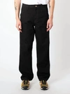 Carhartt Black Norco Denim Single Knee Jeans In Black