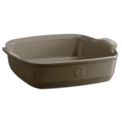 Emile Henry Square Baking Dish Ultime, 11-inch, Flint In Green