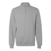 Russell Athletic Dri Power Quarter-zip Cadet Collar Sweatshirt In Blue